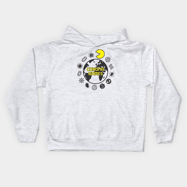 Coronavirus Kids Hoodie by workshop71